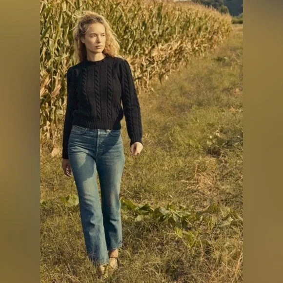 Dôen Appoline Cable Knit Sweater